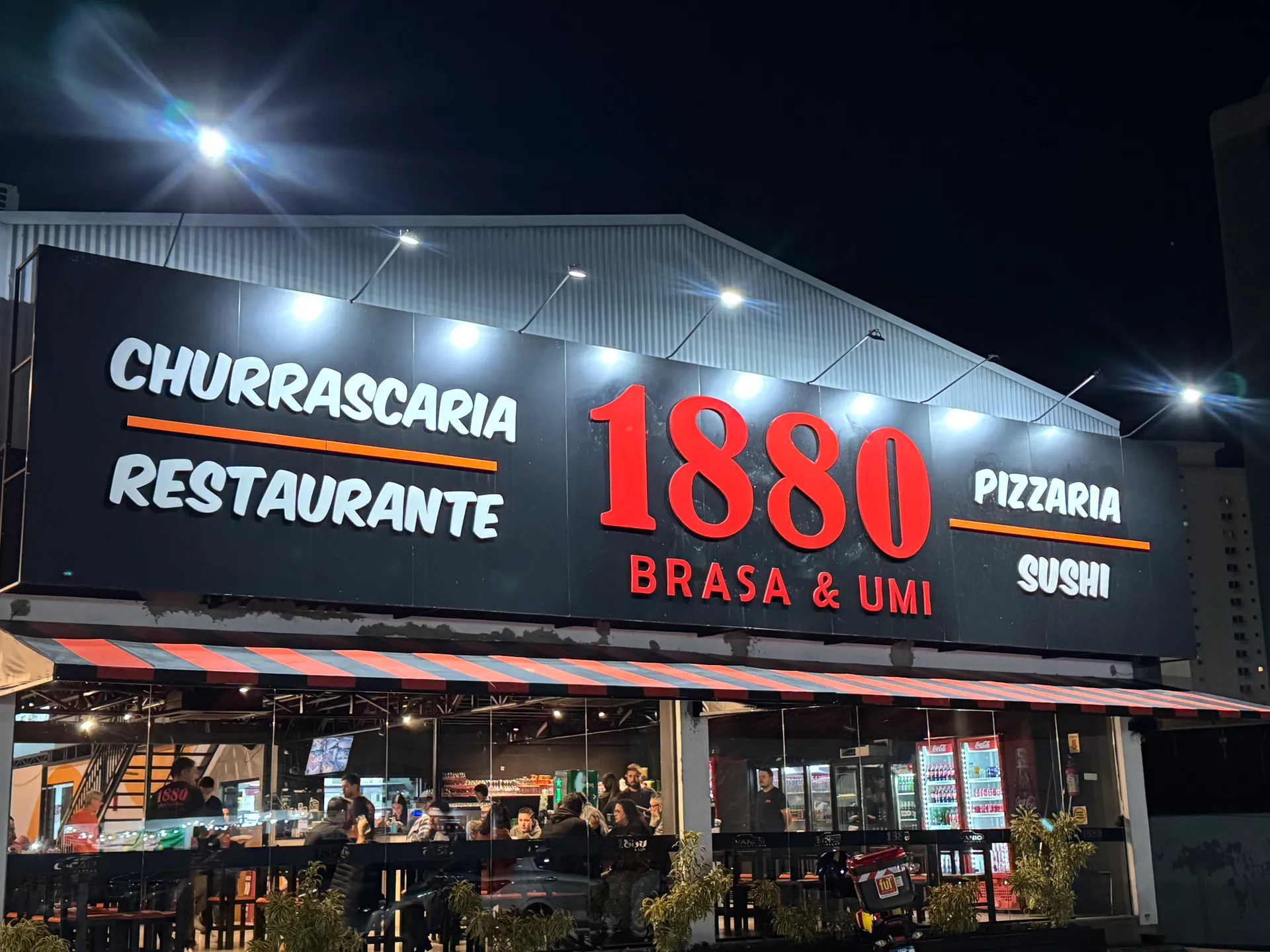 Fachada do restaurante 1880